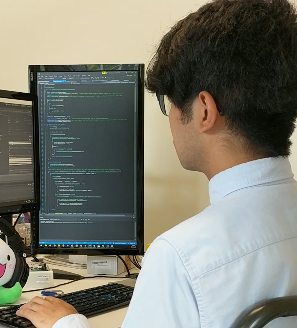 oliver working